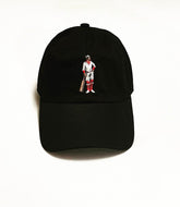 DAD CAP-BLACK NON DISTRESSED