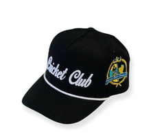 Load image into Gallery viewer, CREST ROPE HAT BLACK
